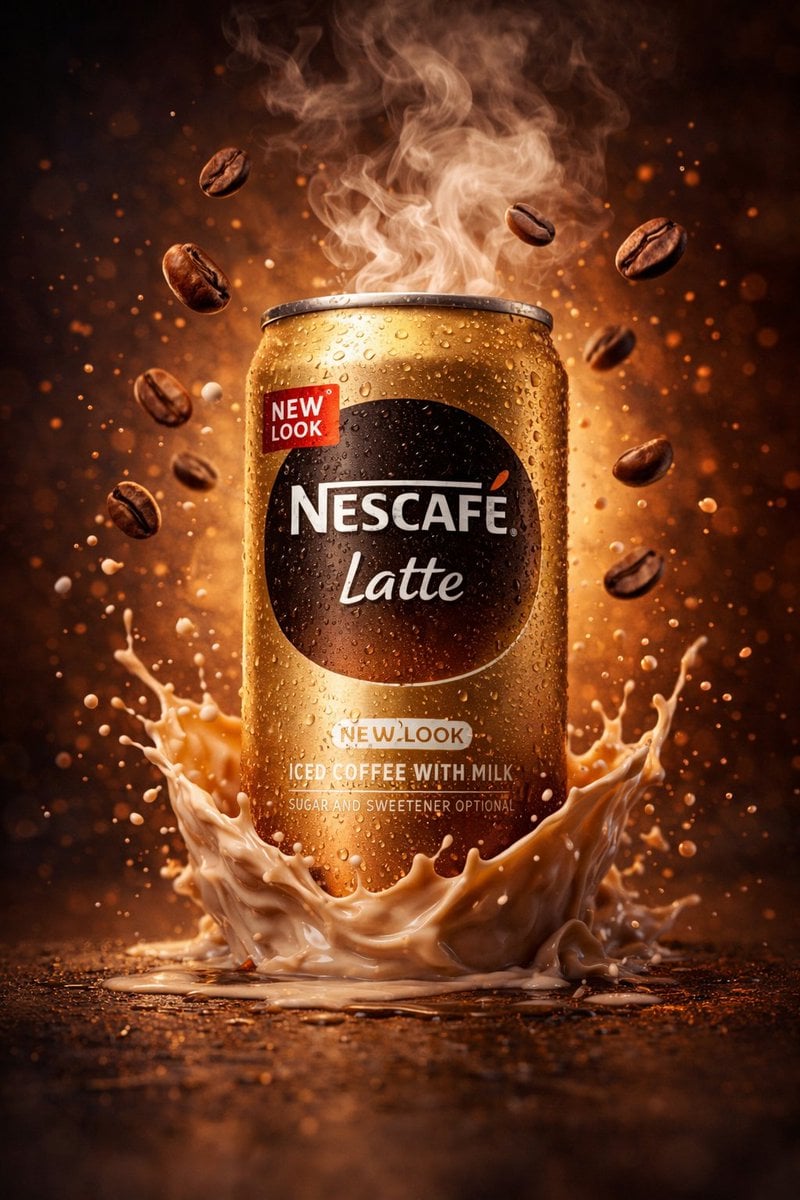 Hero shot sản phẩm với hiệu ứng splash — ảnh 4
