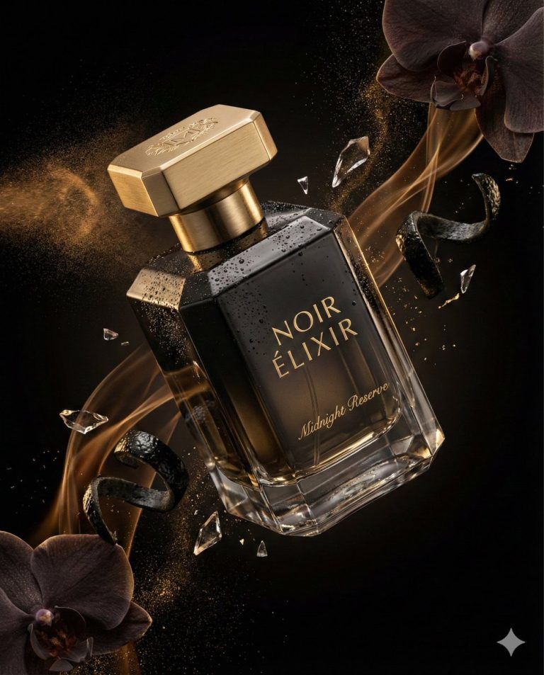 Key Visual nước hoa cao cấp