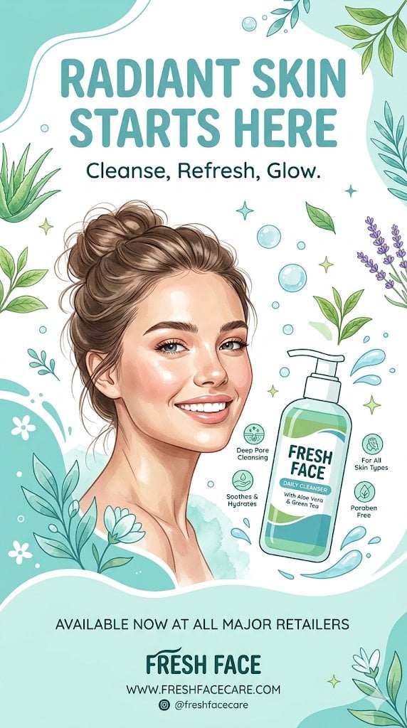 Hero shot sản phẩm với hiệu ứng splash — ảnh 2