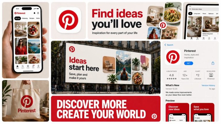 Brand collage dạng Bento Grid
