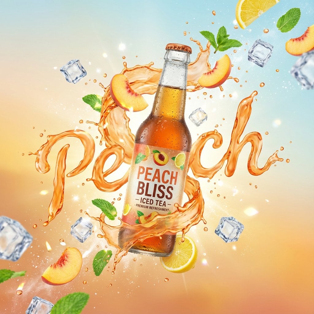 Hero shot sản phẩm với hiệu ứng splash — ảnh 3