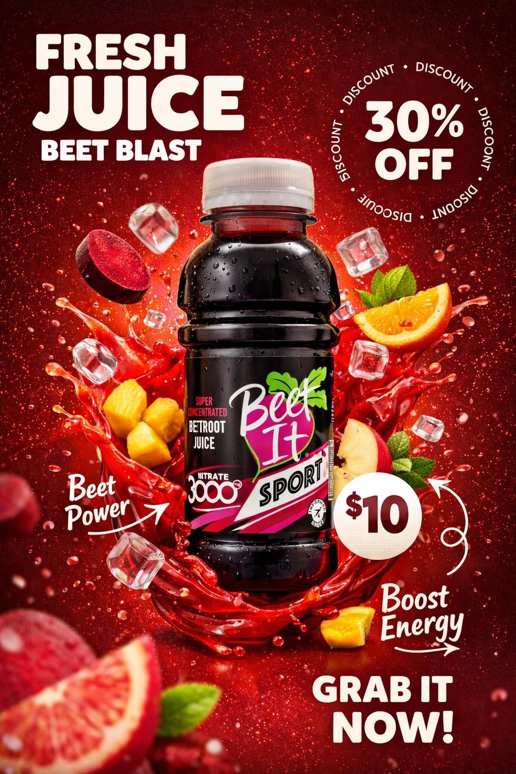 Hero shot sản phẩm với hiệu ứng splash — ảnh 2