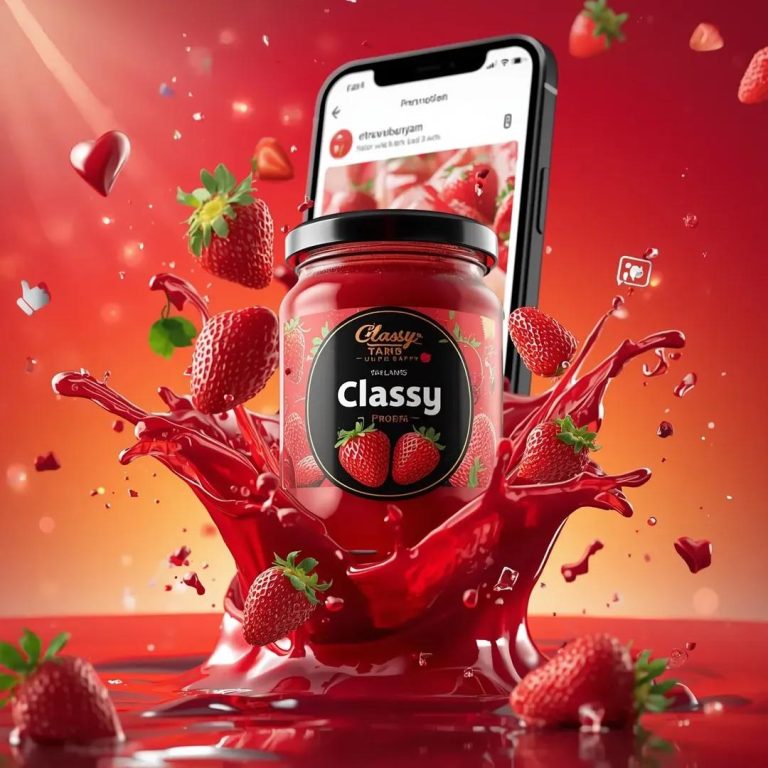 Quảng cáo smartphone phong cách premium